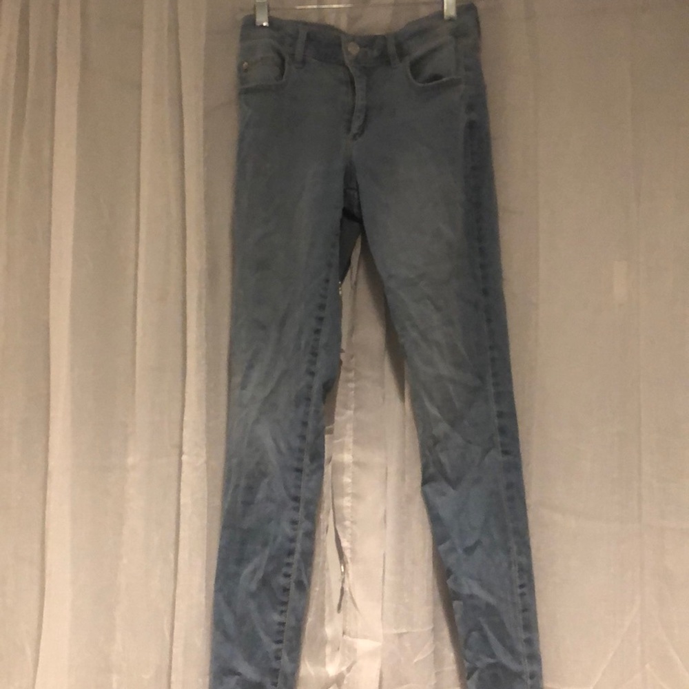 Classic blue skinny jeans